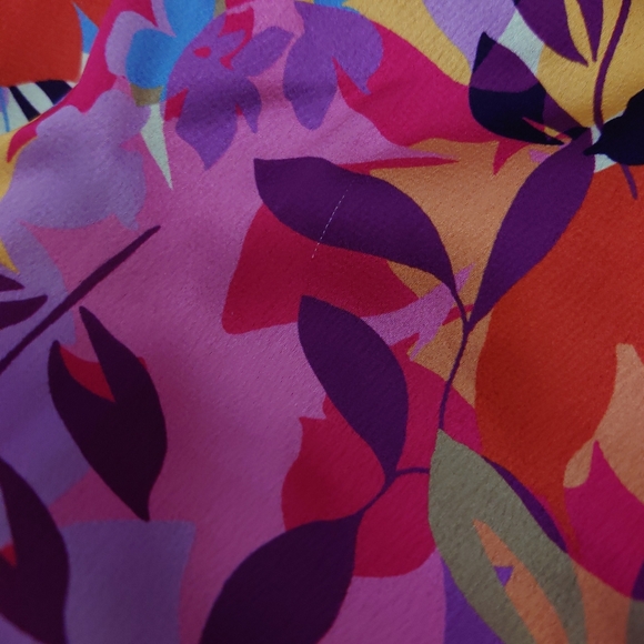 Aidan Mattox One-Shoulder Floral Dress with Tulip-Style Skirt